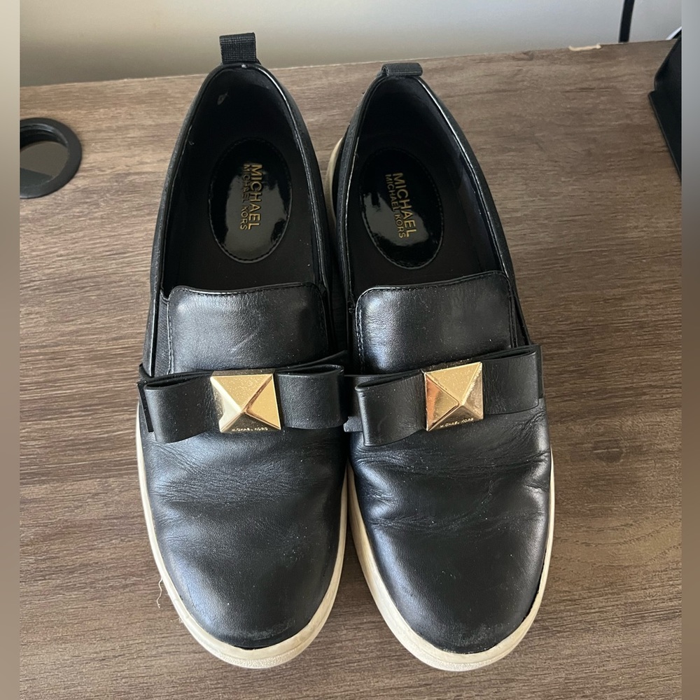 Michael Kors Slip on Leather Shoes